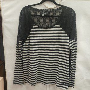 Metal Mulisha Long Sleeve with lace top.